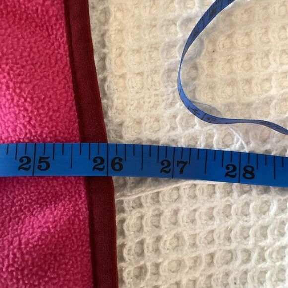 Ladies Vineyard Vines 1/4 Snap Fleece‎ Shep XXS Pink Maroon Navy - Picture 9 of 9